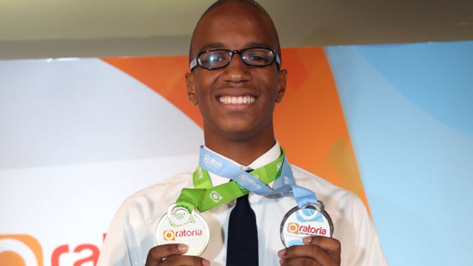 Ian Ramos es el finalista de Colón para el Concurso de Oratoria