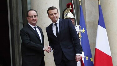 Emmanuel  Macron promete en su investidura 'devolver la confianza' a los franceses