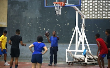 Avanza rehabilitación del gimnasio Orlando Winter en San Miguelito