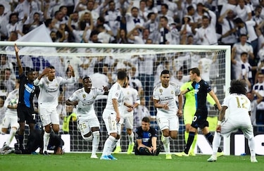 Al Real Madrid le salió la 'Brujas'