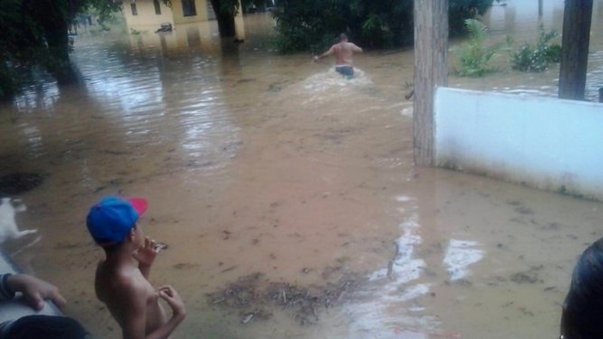 Inundaciones en varios sectores del distrito de Chepo