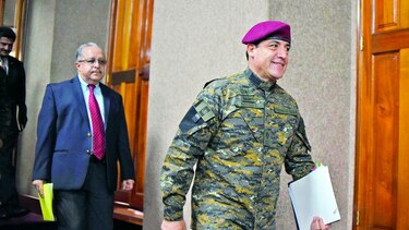 Soldados en la frontera