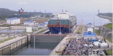 Inauguración de la ampliación del Canal de Panamá: Transmisión minuto a minuto