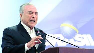 Temer se defiende ante pruebas