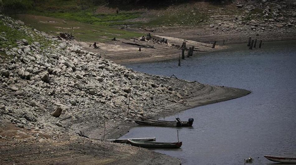 Los bajos niveles que presenta el lago Alajuela afectan suministro de agua en la capital