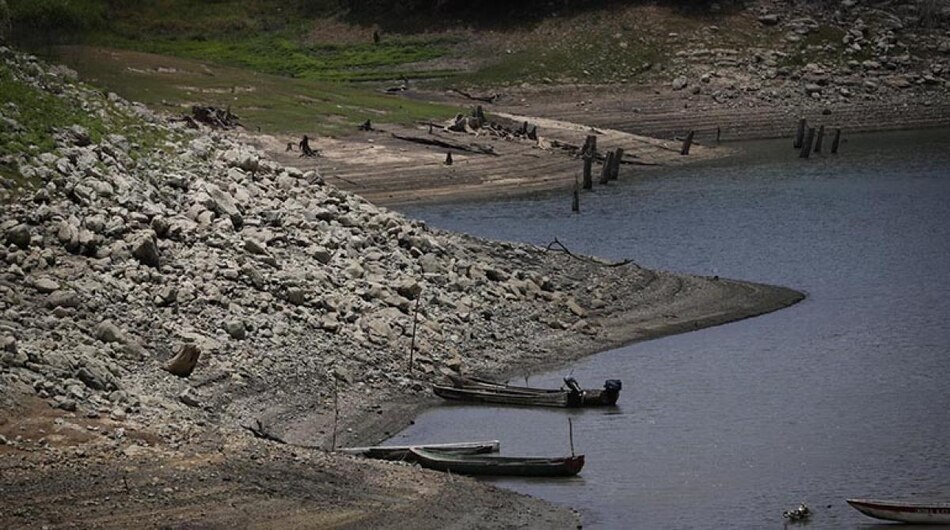 Los bajos niveles que presenta el lago Alajuela afectan suministro de agua en la capital