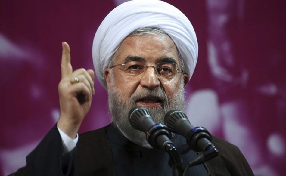 Triunfal victoria de Rohani, reelegido presidente de Irán