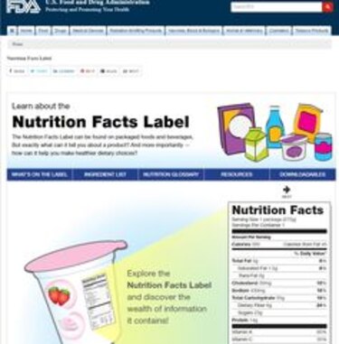 Aprenda a leer la etiqueta de información nutricional, paso a paso