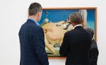 El rey de España y Obama visitan en privado 'El Guernica" de Picasso