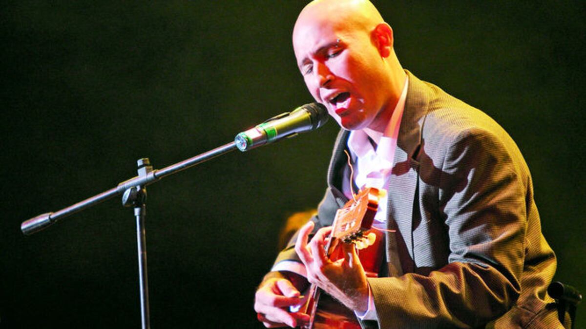 Los cantautores panameños Julio Chamorro (1), Horacio Valdés (2), Alcides Fuentes (3) y Yigo Sugasti (4) ofrecerán sus temas en un recital en David, cuya entrada es libre.
