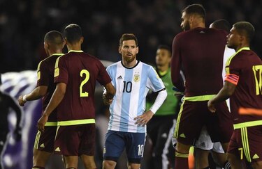 Argentina empata con Venezuela