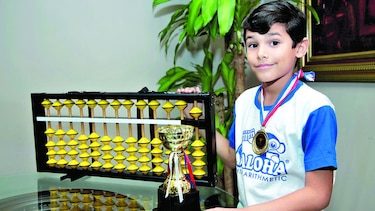 Bronce en torneo de cálculo mental