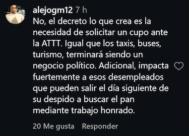 Debate por ‘taxis de lujo’: críticas al decreto dominan reacciones en redes