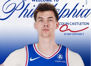 Colin Castleton regresa a la NBA con los 76ers
