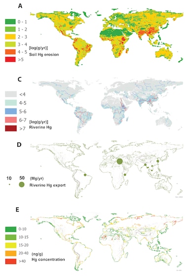 Los niveles de mercurio en los ríos del mundo se han duplicado desde la era preindustrial