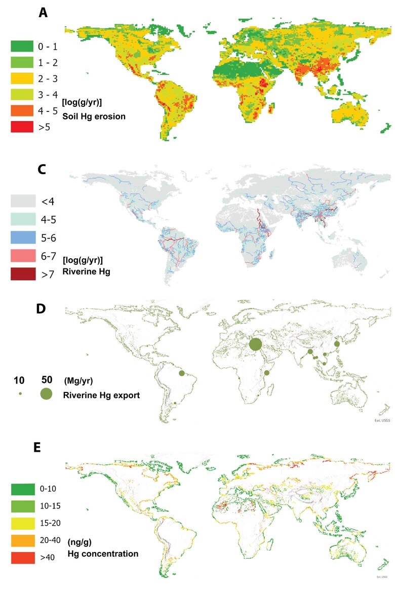 Los niveles de mercurio en los ríos del mundo se han duplicado desde la era preindustrial