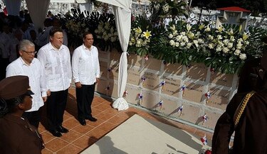 Fiestas patrias se inician con el recuerdo a los próceres de la independencia