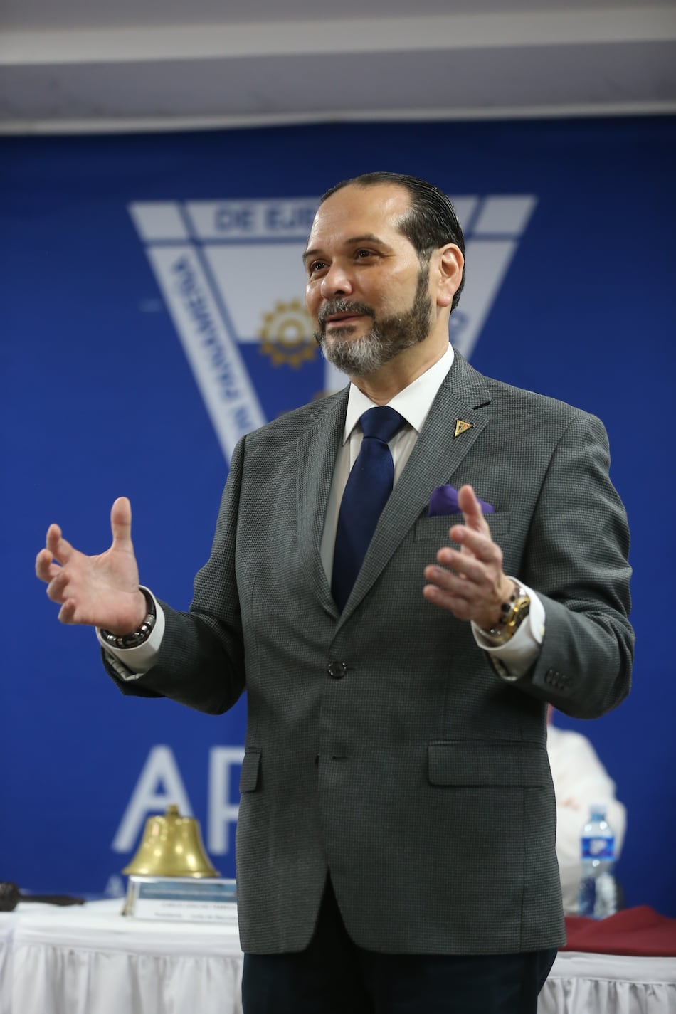 Temístocles Rosas fue electo como el nuevo presidente de Apede