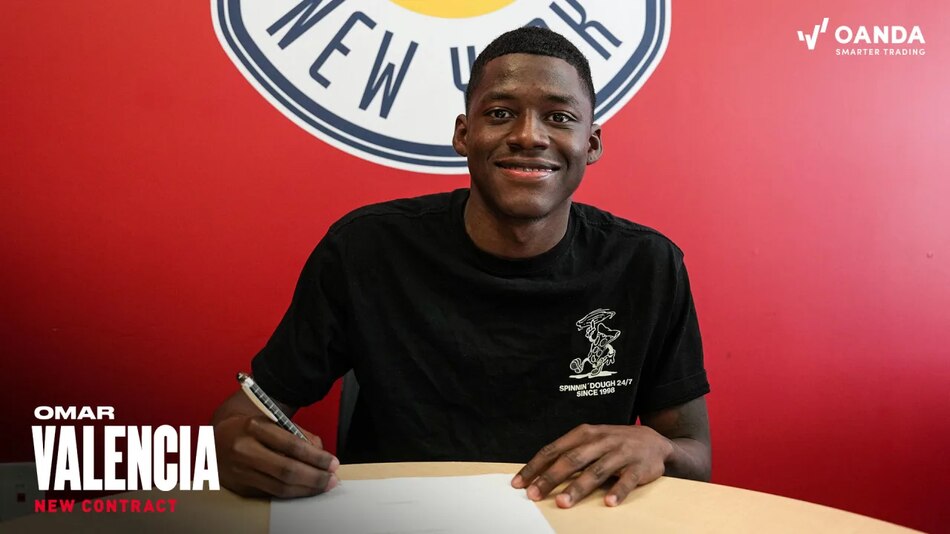 El panameño Omar Valencia firma con New York Red Bulls hasta 2028