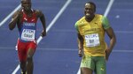 Usain Bolt le gana el duelo al panameño Alonso Edward