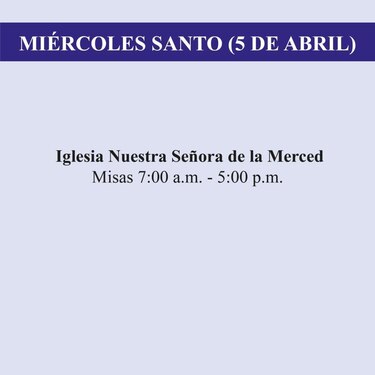 Esta es la agenda de Semana Santa 2023 en el Casco Antiguo