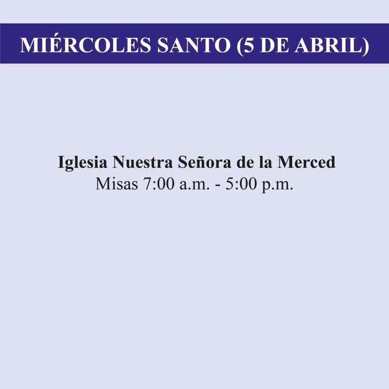 Esta es la agenda de Semana Santa 2023 en el Casco Antiguo