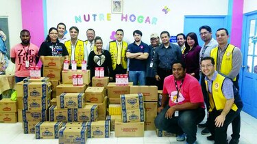 Entrega de lo recaudado en Lechetón 20-30