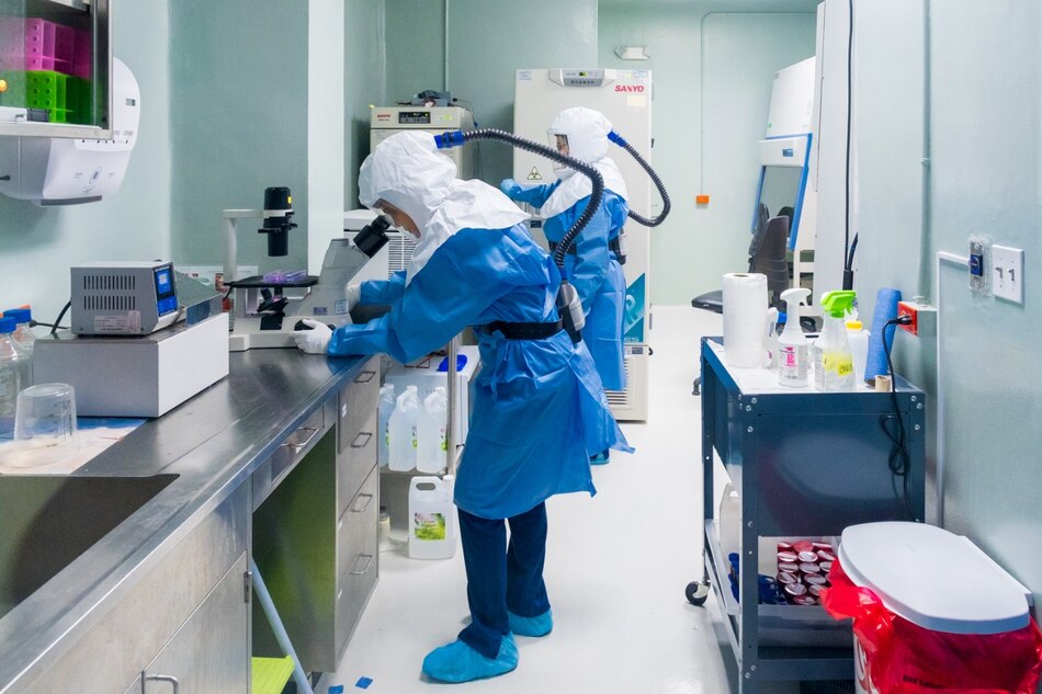 Equipo de bioseguridad del Instituto Gorgas es parte del operativo de la toma de posesión de Mulino