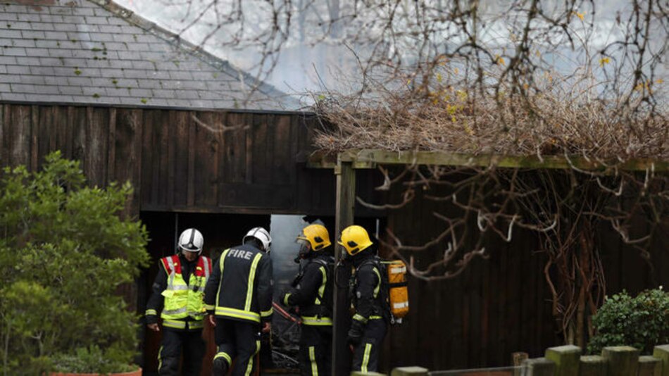 Zoológico de Londres busca a un animal tras fuego en su cafetería