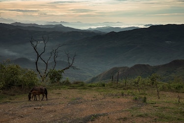 La serranía del Tabasará en el invierno de 1970