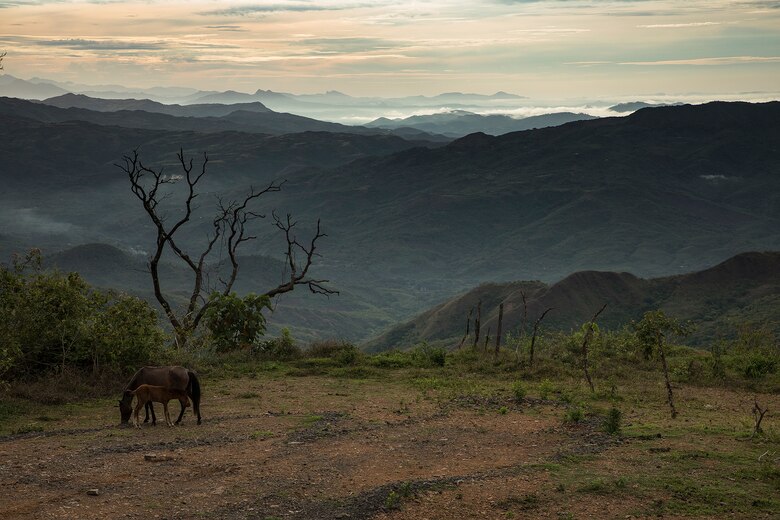 La serranía del Tabasará en el invierno de 1970