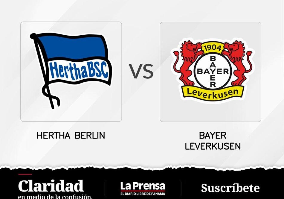 Bayer Leverkusen se mide con Hertha Berlín de local