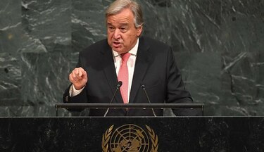 Guterres: el mundo teme una guerra nuclear con Corea del Norte