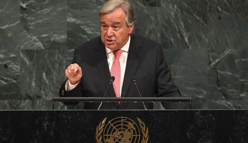 Guterres: el mundo teme una guerra nuclear con Corea del Norte