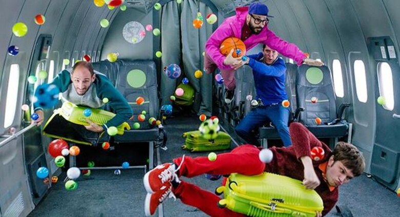 Video musical de Ok Go grabado con gravedad cero alcanza 7 millones de visitas en seis horas