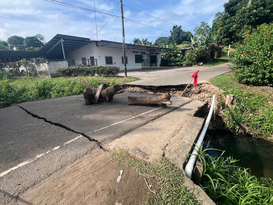 Cierran puente La Primavera en Chepo por daños estructurales graves