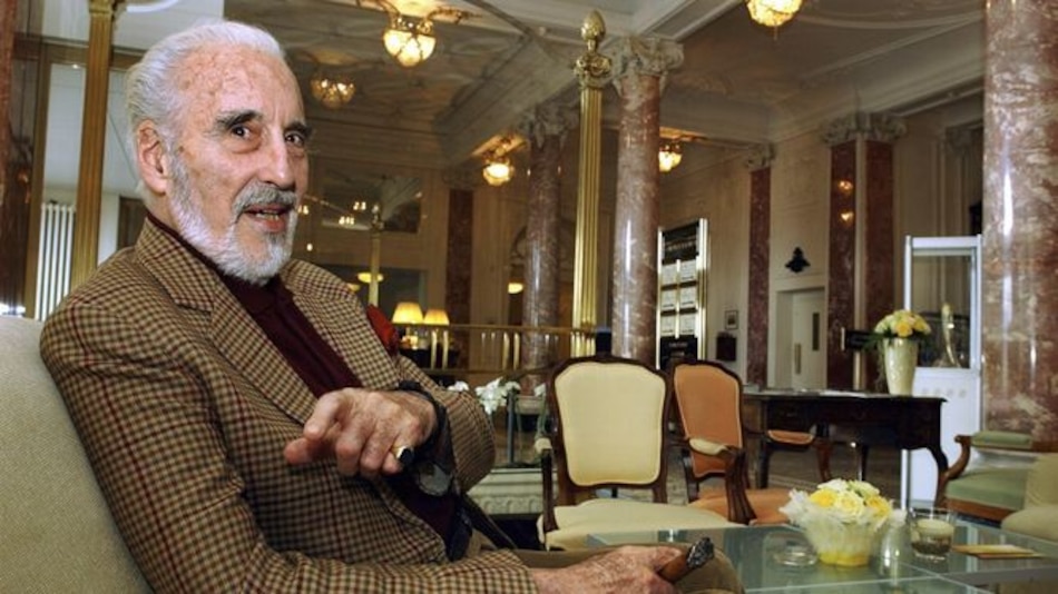 Muere Christopher Lee, el Drácula del cine