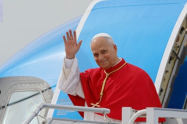 El papa León XIV inicia en Madrid su primer viaje apostólico a España