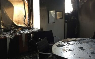 Fuego destruye oficinas de Odebrecht en Caracas, según medios venezolanos