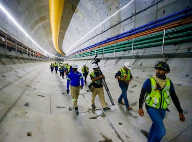 Construcción del túnel de la Línea 3 del Metro de Panamá: el avance en la excavación es de 15%