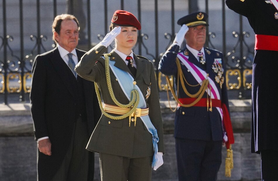 La princesa Leonor da un nuevo paso al frente con su estreno en la Pascua Militar española