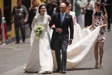 El príncipe Cristián de Hanóver se casa con exmodelo peruana en Lima