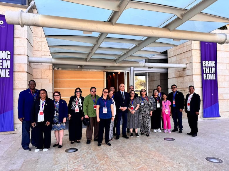 Alcaldes y líderes de la iglesia evangélica de Panamá salieron sanos y salvos de Israel, se encuentran en Egipto