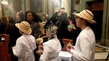 Lacunza celebra su primera misa como cardenal