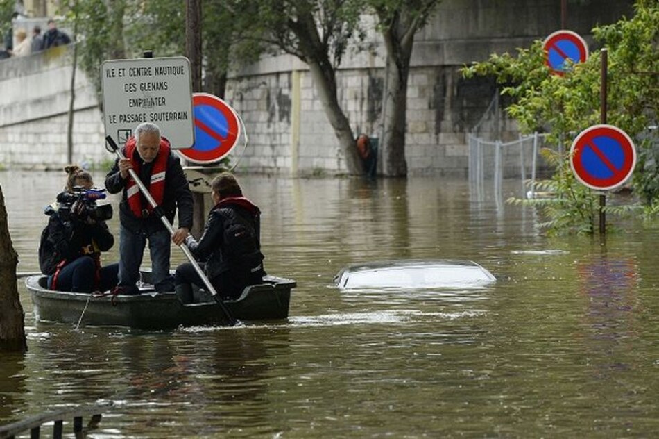 Hallan rastros de cambio climático en inundación de Francia