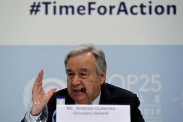 Jefe de la ONU pide cesar ‘guerra’ contra la naturaleza