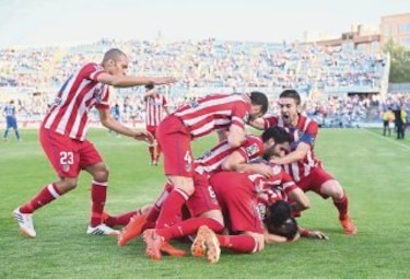 El Atlético no afloja nada