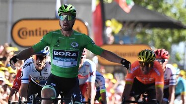 Peter Sagan gana la quinta etapa del Tour de Francia