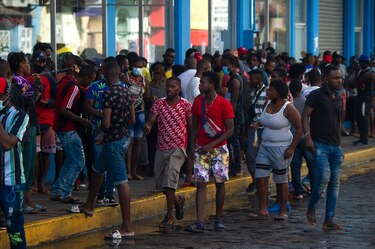 Migrantes haitianos desgranan su desdicha en la dura travesía a Estados Unidos