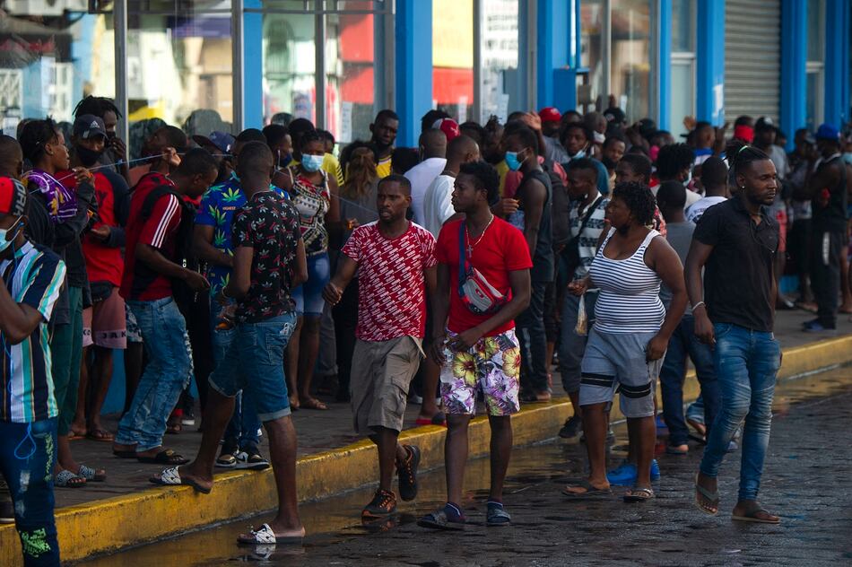 Migrantes haitianos desgranan su desdicha en la dura travesía a Estados Unidos